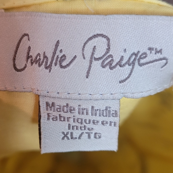 Yellow Flower Dress XL - Picture 4 of 4